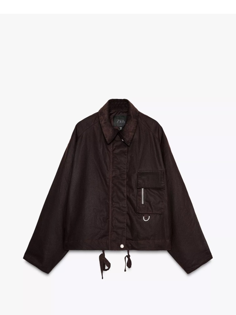 Corduroy Collar Waxed Jacket ZW Collection